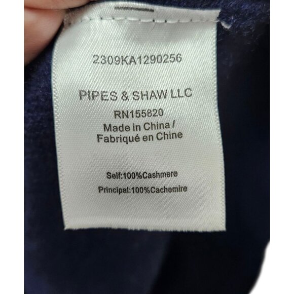 Veronica Beard Nelia Cashmere Crewneck Sweater size S Blue pullover - Picture 7 of 11